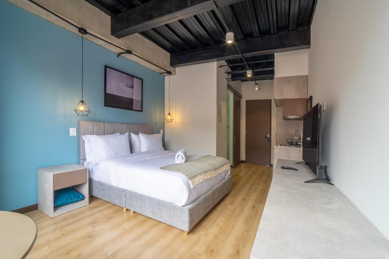 보고타 Dreamy Loft In Parque Virrey 아파트 외부 사진